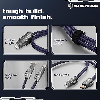 4-in-1 Multi USB Charging Cable